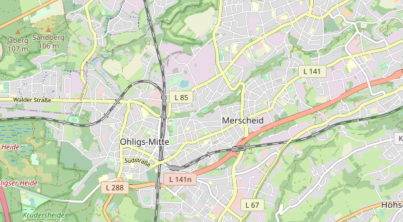 Tennisverein auf Karte