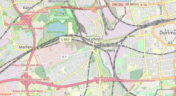 Tennisverein auf Karte