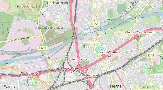 Tennisverein auf Karte