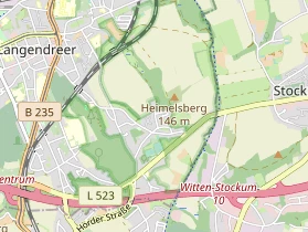 Tennisverein auf Karte