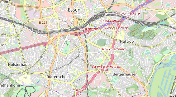 Tennisverein auf Karte