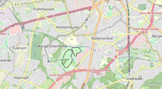 Tennisverein auf Karte