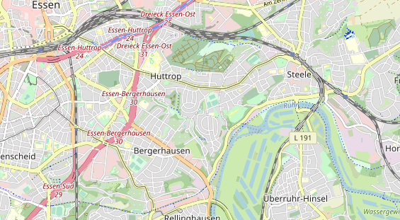 Tennisverein auf Karte