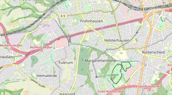 Tennisverein auf Karte