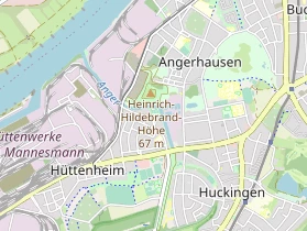 Tennisverein auf Karte