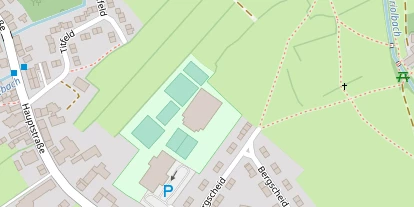 Tennisverein auf Satellitenbild