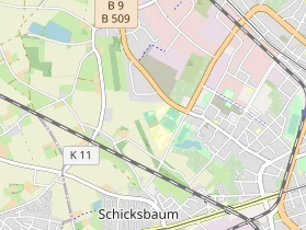 Tennisverein auf Karte