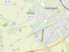 Tennisverein auf Karte