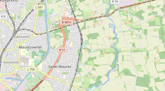 Tennisverein auf Karte