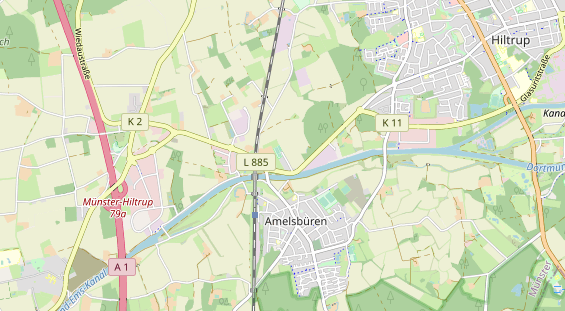 Tennisverein auf Karte