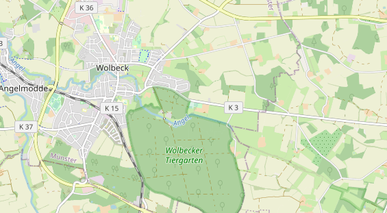 Tennisverein auf Karte