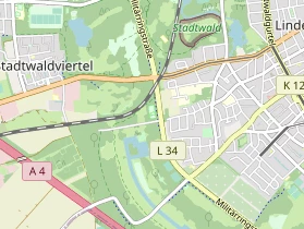 Tennisverein auf Karte