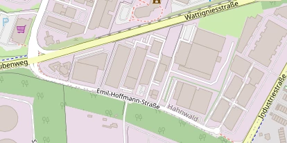 Tennisverein auf Satellitenbild