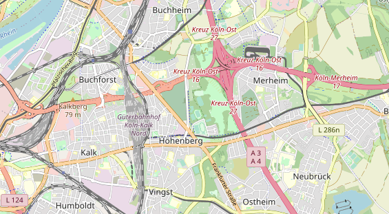 Tennisverein auf Karte