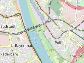 Tennisverein auf Karte