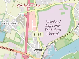 Tennisverein auf Karte