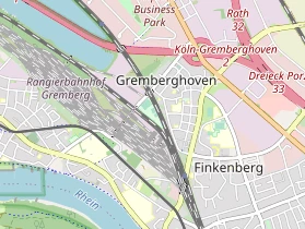 Tennisverein auf Karte