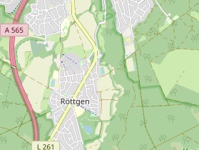 Tennisverein auf Karte