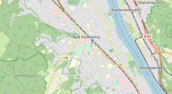 Tennisverein auf Karte