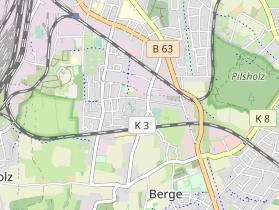 Tennisverein auf Karte