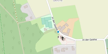 Tennisverein auf Satellitenbild