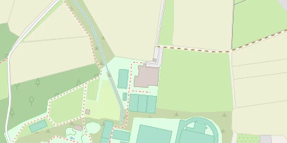 Tennisverein auf Satellitenbild