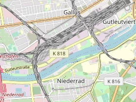 Tennisverein auf Karte