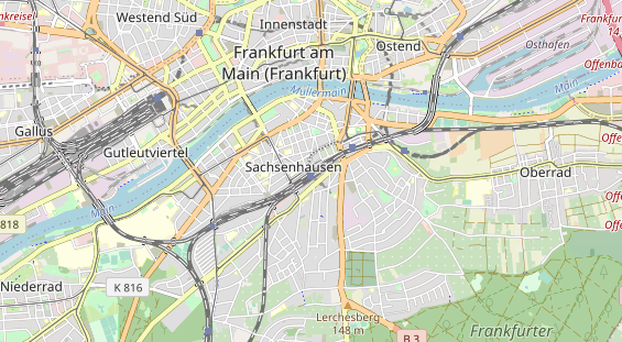 Tennisverein auf Karte