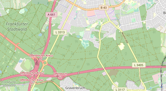 Tennisverein auf Karte