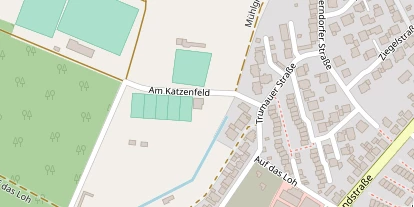 Tennisverein auf Satellitenbild