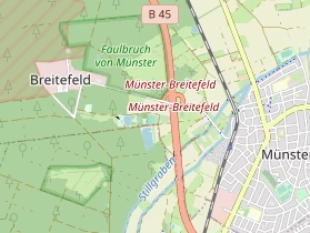 Tennisverein auf Karte