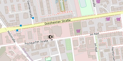 Tennisverein auf Satellitenbild