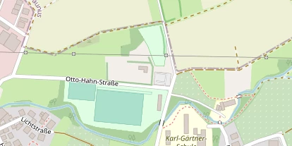 Tennisverein auf Satellitenbild