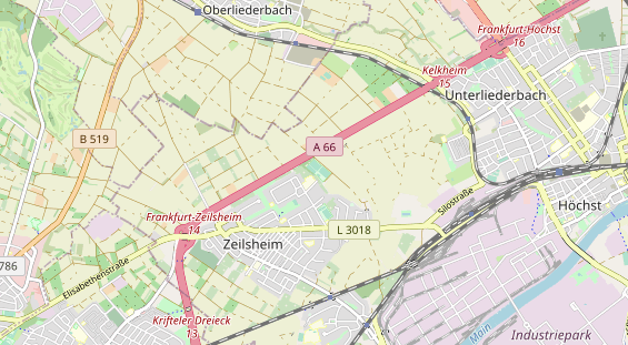 Tennisverein auf Karte