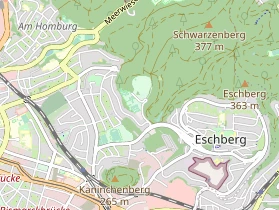 Tennisverein auf Karte