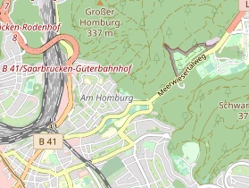 Tennisverein auf Karte