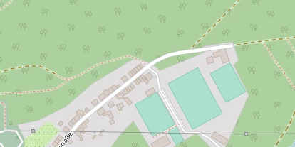 Tennisverein auf Satellitenbild