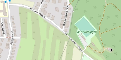 Tennisverein auf Satellitenbild