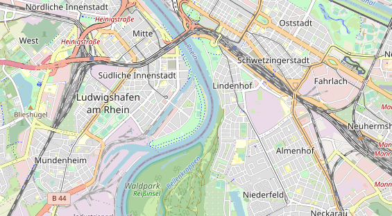 Tennisverein auf Karte