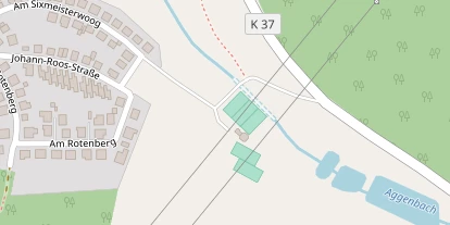 Tennisverein auf Satellitenbild