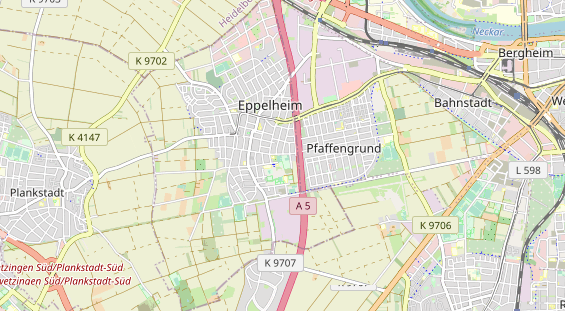 Tennisverein auf Karte