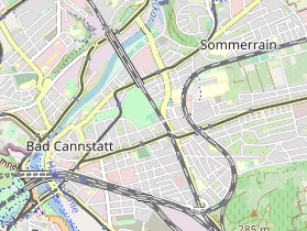 Tennisverein auf Karte