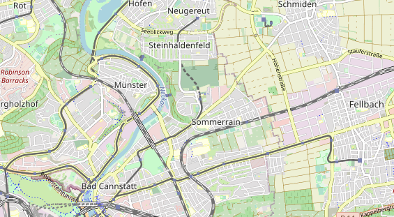 Tennisverein auf Karte