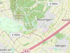 Tennisverein auf Karte