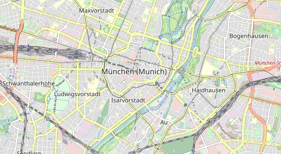 Tennisverein auf Karte