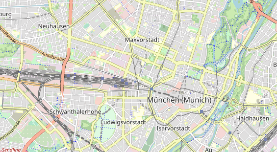 Tennisverein auf Karte