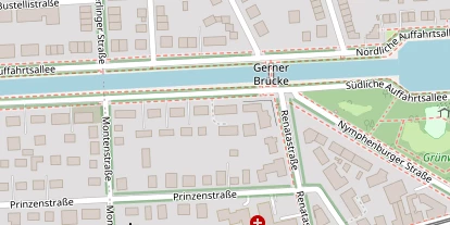 Tennisverein auf Satellitenbild