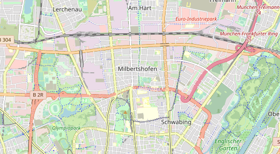 Tennisverein auf Karte