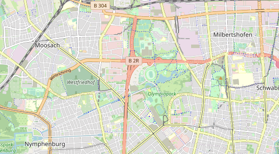 Tennisverein auf Karte