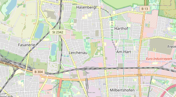 Tennisverein auf Karte